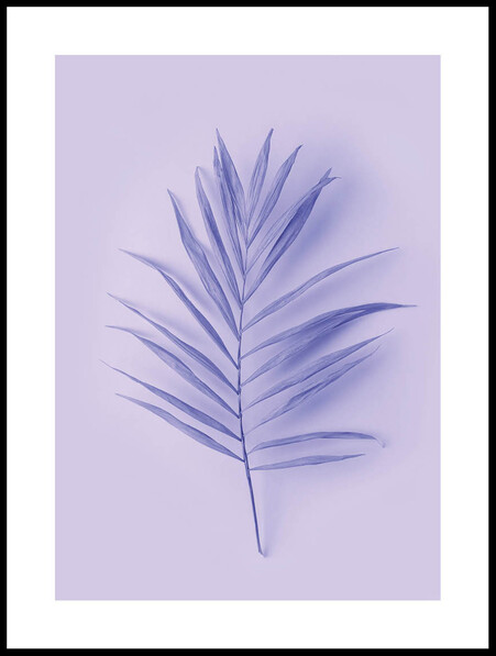 Lila Palmblad  - Poster - Lila