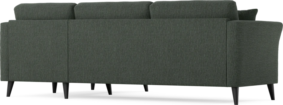 Eden - 2,5-sits soffa med schäslong - Grön