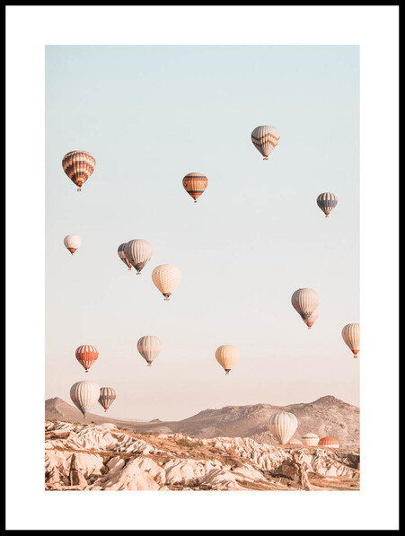 Luftballonger - Poster - Turkos