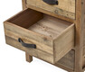Woodenforge - Byrå med 6 lådor, 48x45x132 cm - Brun