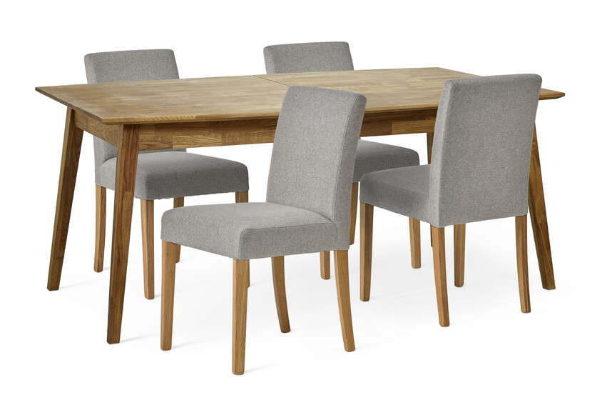 Ekerö - Matgrupp med 4 stolar Ekenäs - Beige