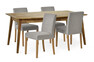 Ekerö - Matgrupp med 4 stolar Ekenäs - Beige