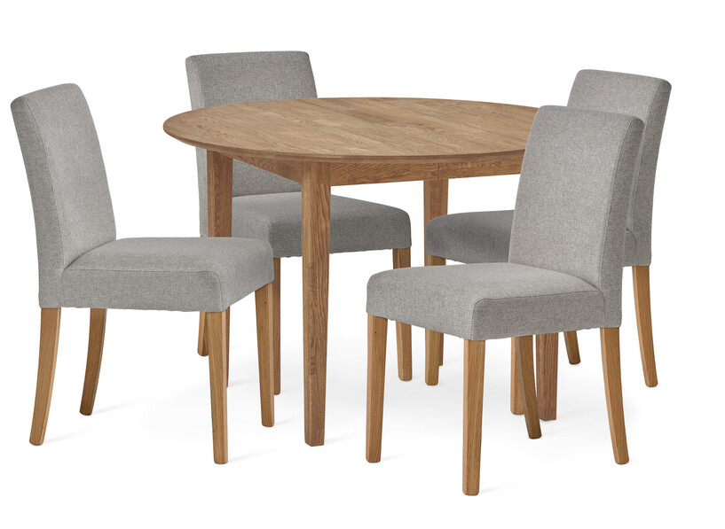 Ekerö - Matgrupp med 4 stolar Ekenäs - Beige