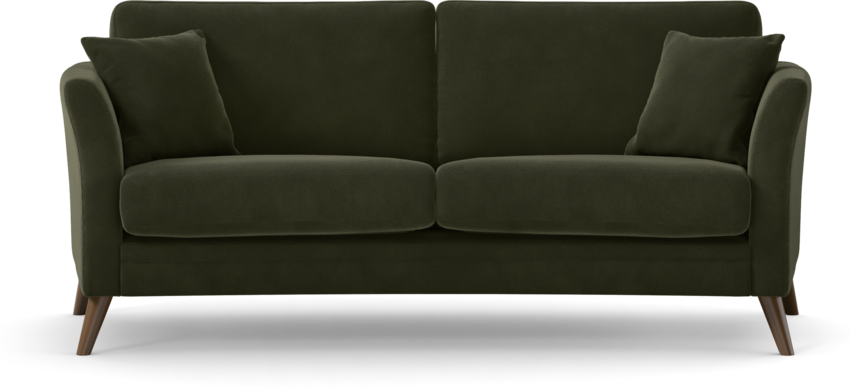 Eden - 2,5-sits soffa svängd - Grön