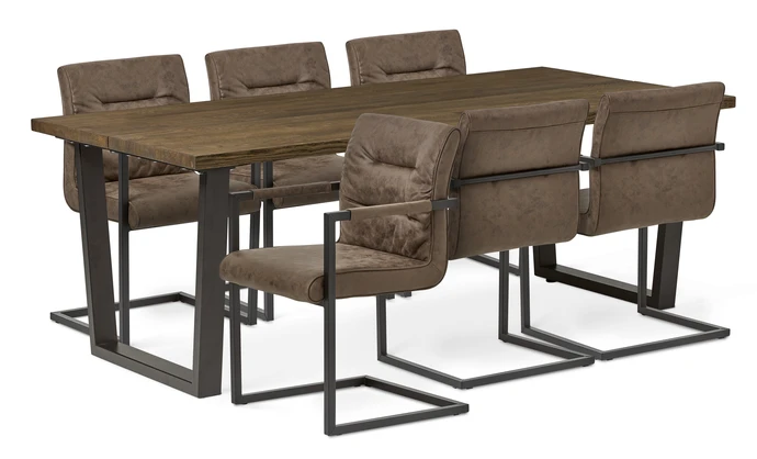 Eastwood, Matgrupp med 6 karmstolar Eastwood