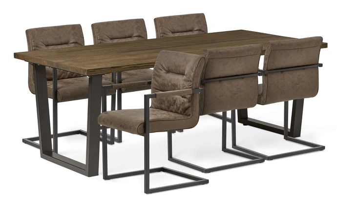 Eastwood, Matgrupp med 6 karmstolar Eastwood