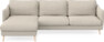 Madison - 3-sits soffa med schäslong vänster - Beige