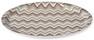 Zacharias - Bricka, Ø 38 cm - Brun
