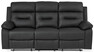 Toro - 3-sits soffa - Svart