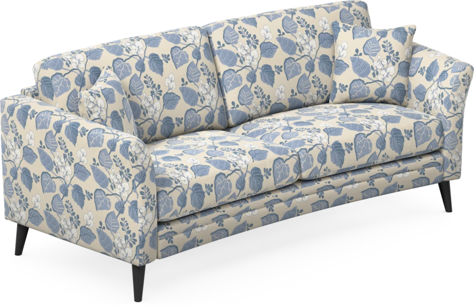 Eden - 2,5-sits soffa svängd - Flerfärgad