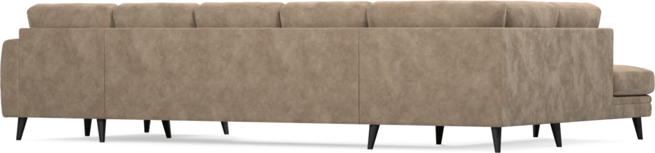 Eden - 3-sits soffa med divan vänster och schäslong höger - Beige