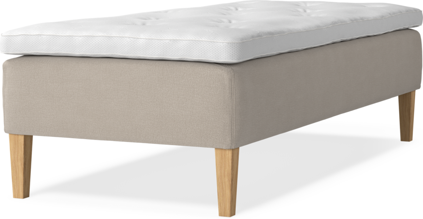 Delux Sense - Ramsäng, enkelsäng med bäddmadrass