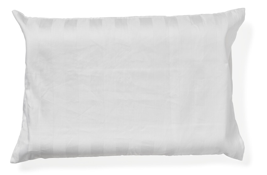 Kensington - Örngott i ekologisk bomullssatin, 40x60 cm - Vit
