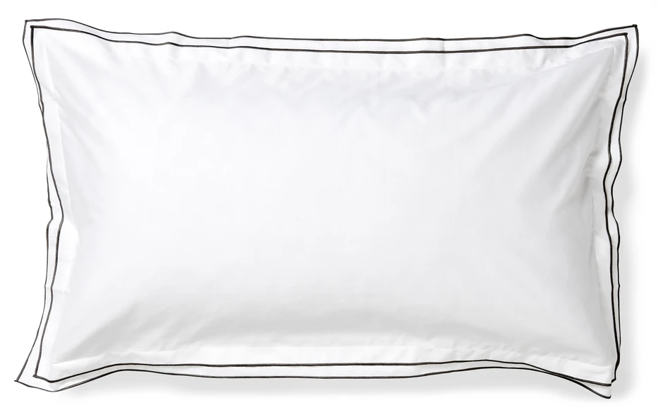 Ritz - Örngott till hotellkudde 50x90 cm - Svart