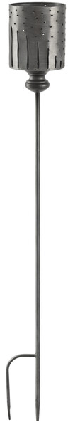 Eve - Marschallhållare, H 91 cm - Grå