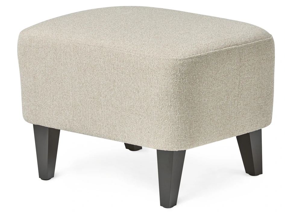 Elin - Fåtölj med fotpall - Beige