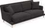 Macy Lux - 3-sits soffa - Svart