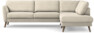 Bridge - 3-sits soffa med divan höger - Beige
