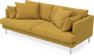 Harper - 3-sits soffa - Gul