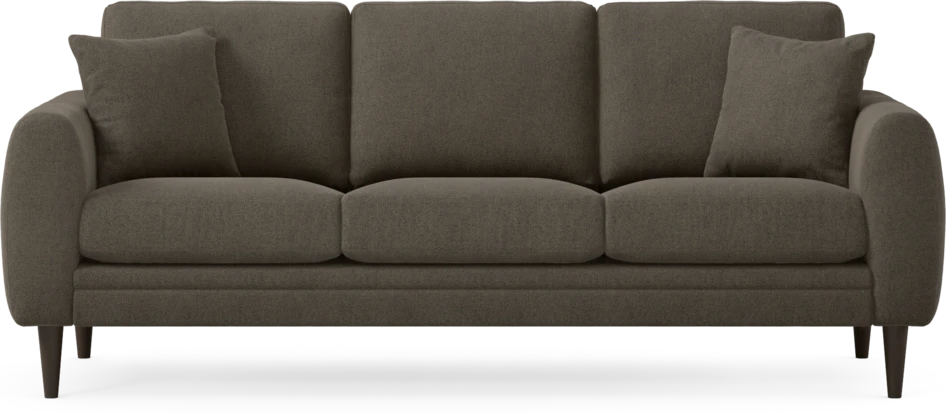 Eden - 3-sits soffa - Brun