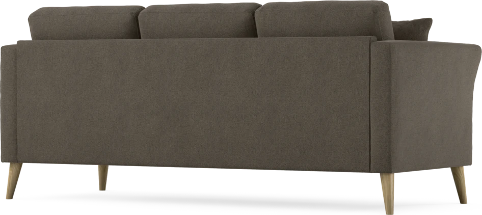 Eden - 3-sits soffa - Brun
