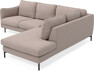 Madison - 2-sits soffa med divan höger - Beige