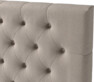 Delux Pikerad XL - Sänggavel, 90-210 cm - Beige