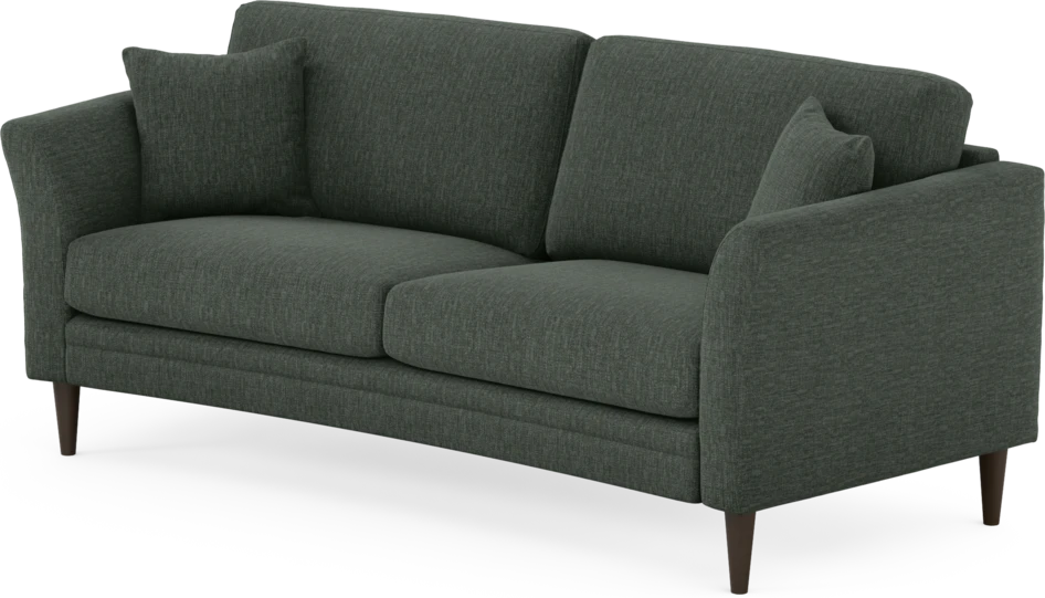 Eden - 2,5-sits soffa svängd - Grön