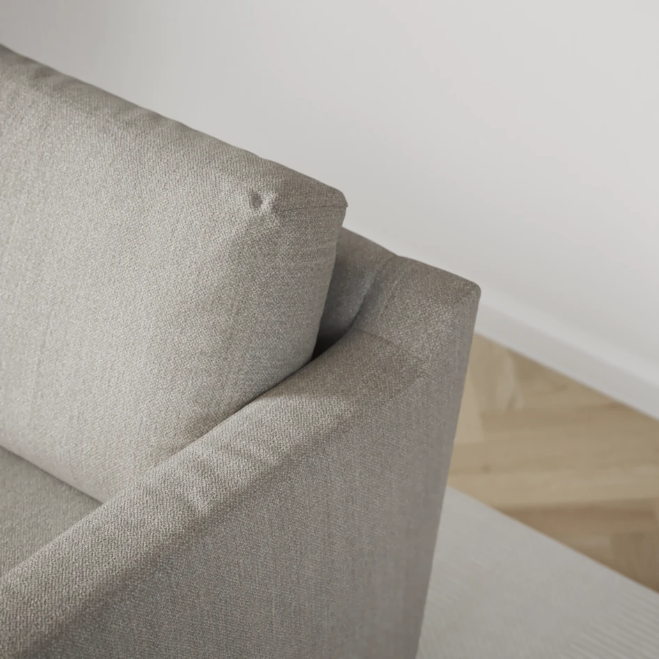 Friday - 2,5-sits soffa med divan höger - Grå