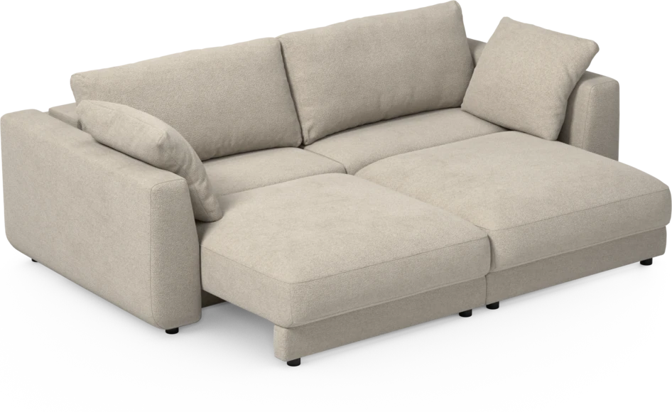 Amie - Bäddsoffa 3-sits - Beige