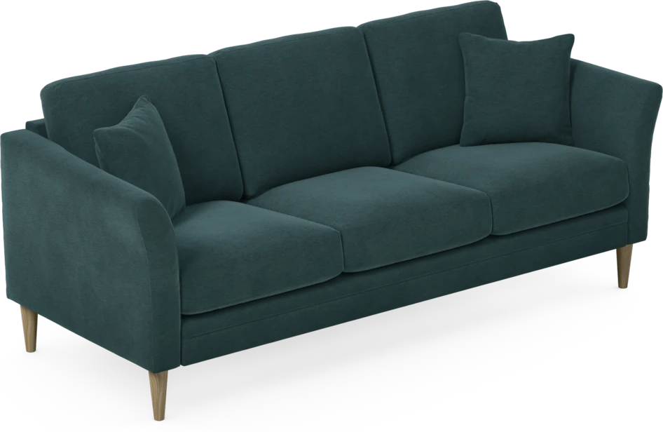 Eden - 3-sits soffa - Blå