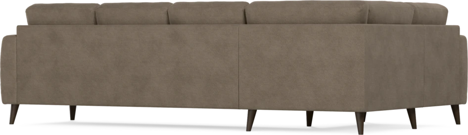 Eden - Hörnsoffa, 1+3-sits - Brun