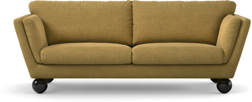 Madison Lux - 3-sits soffa - Gul