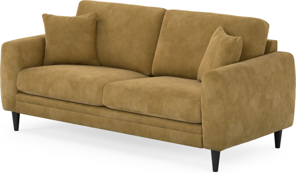Eden - 2,5-sits soffa - Gul