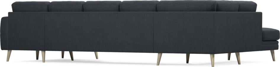 Eden - 3-sits soffa med divan vänster och schäslong höger - Blå