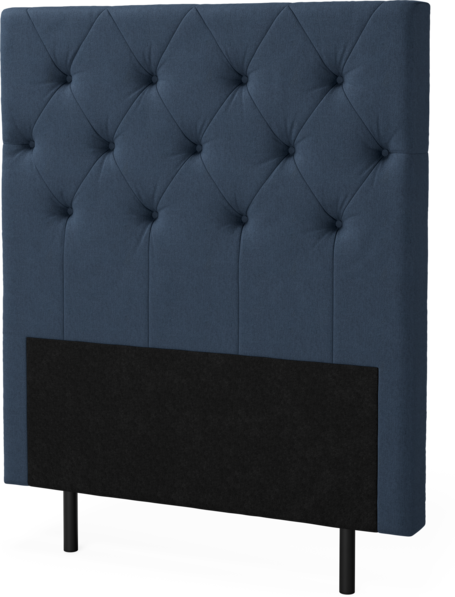 New York pikerad - Sänggavel, 90-210 cm - Blå