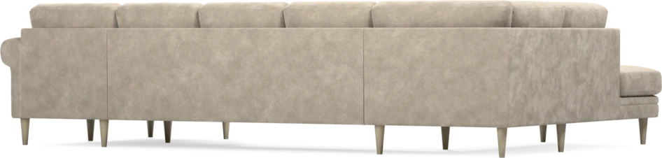 Eden - 3-sits soffa med divan vänster och schäslong höger - Beige