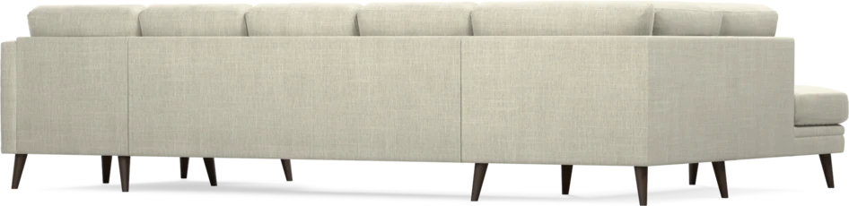 Eden - 3-sits soffa med divan vänster och schäslong höger - Beige