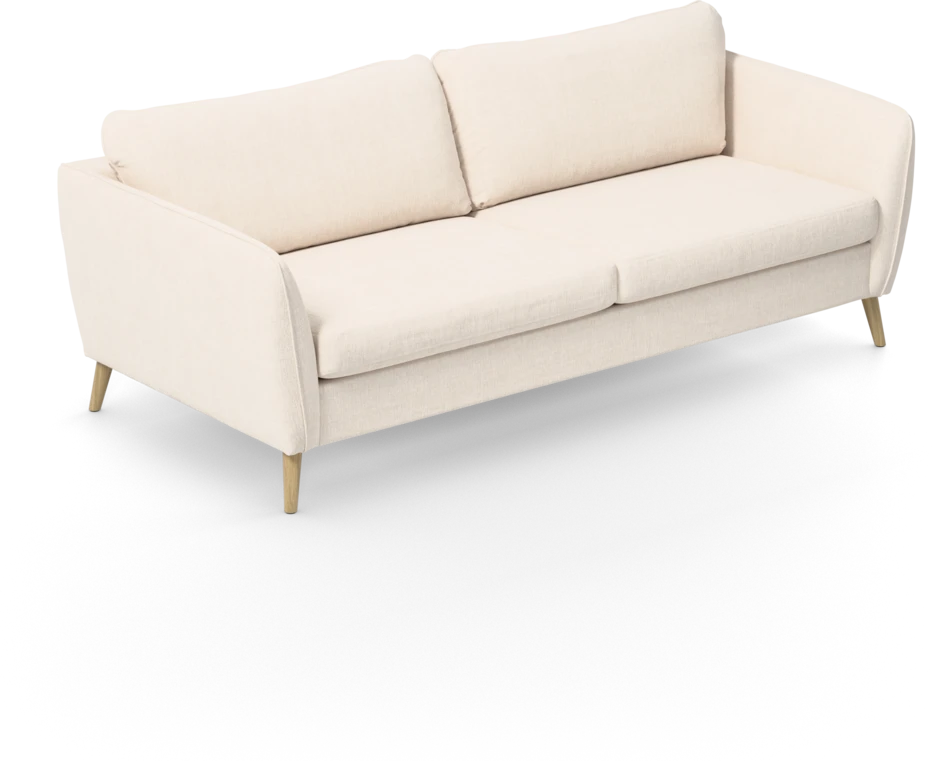 County - 2,5-sits soffa - Vit