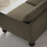 Madison Lux - 2-sits soffa med schäslong vänster - Brun