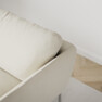 Madison Lux - 2-sits soffa med schäslong vänster - Vit