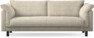 Cherrie - 3-sits soffa, hel dyna, fast klädsel - Beige