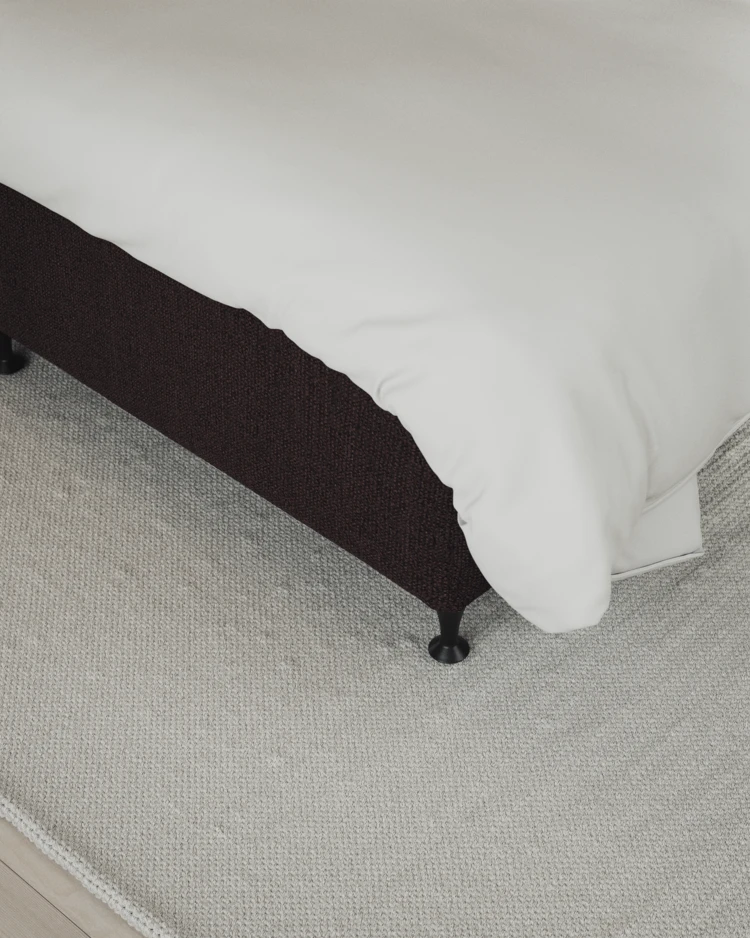 Delux Exclusive - Kontinentalsäng, enkelsäng 120 cm med bäddmadrass och sängben - inspiration