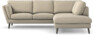 Madison Lux - 2-sits soffa med divan höger - Beige