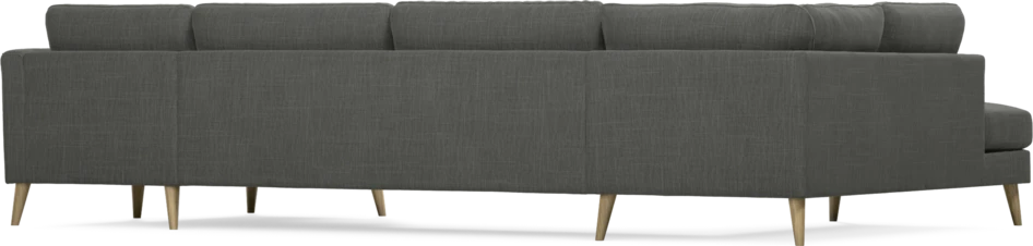 Bridge - 3-sits soffa med divan vänster och schäslong höger - Grå