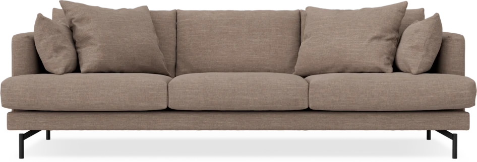 Harper - 4-sits soffa - Brun