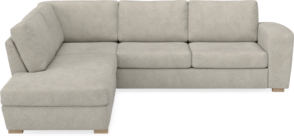 Friday - 2,5-sits soffa med divan vänster - Beige