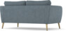 County - 2-sits soffa - Blå