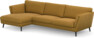 Madison Lux - 3-sits soffa med schäslong vänster - Gul