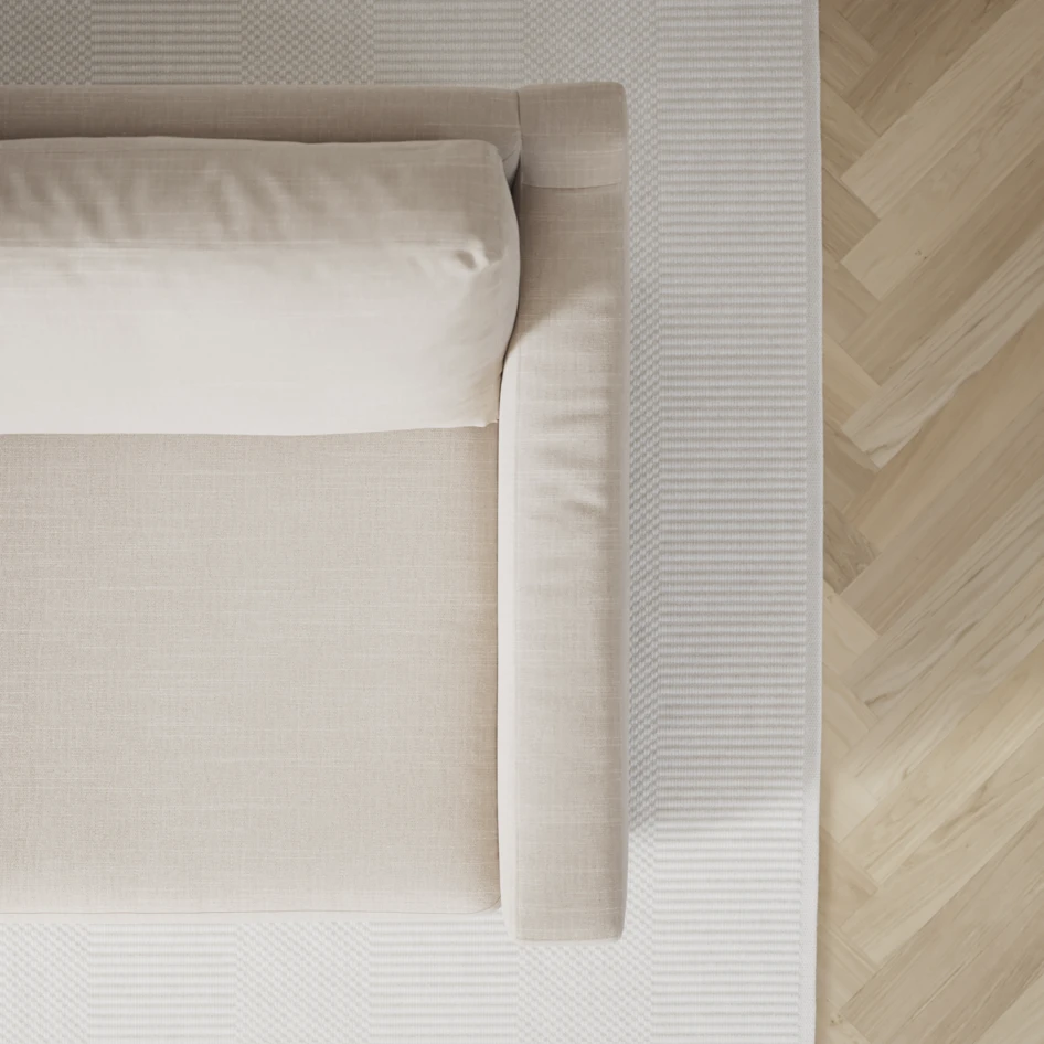 Friday - 2-sits soffa med två schäslonger - Beige